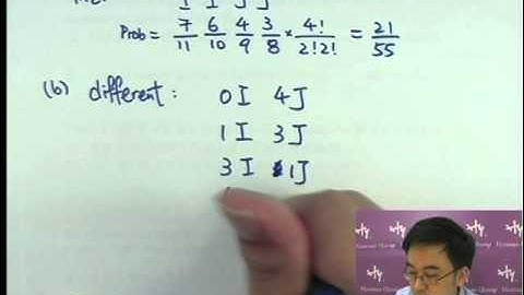 Herman Yeung - DSE Maths Core - nCr, nPr 排列與組合 Permutation & Combination - 61