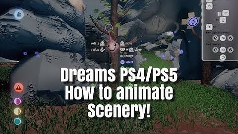 Dreams PS5/PS4 Animation Tutorial (Animated Scenery)