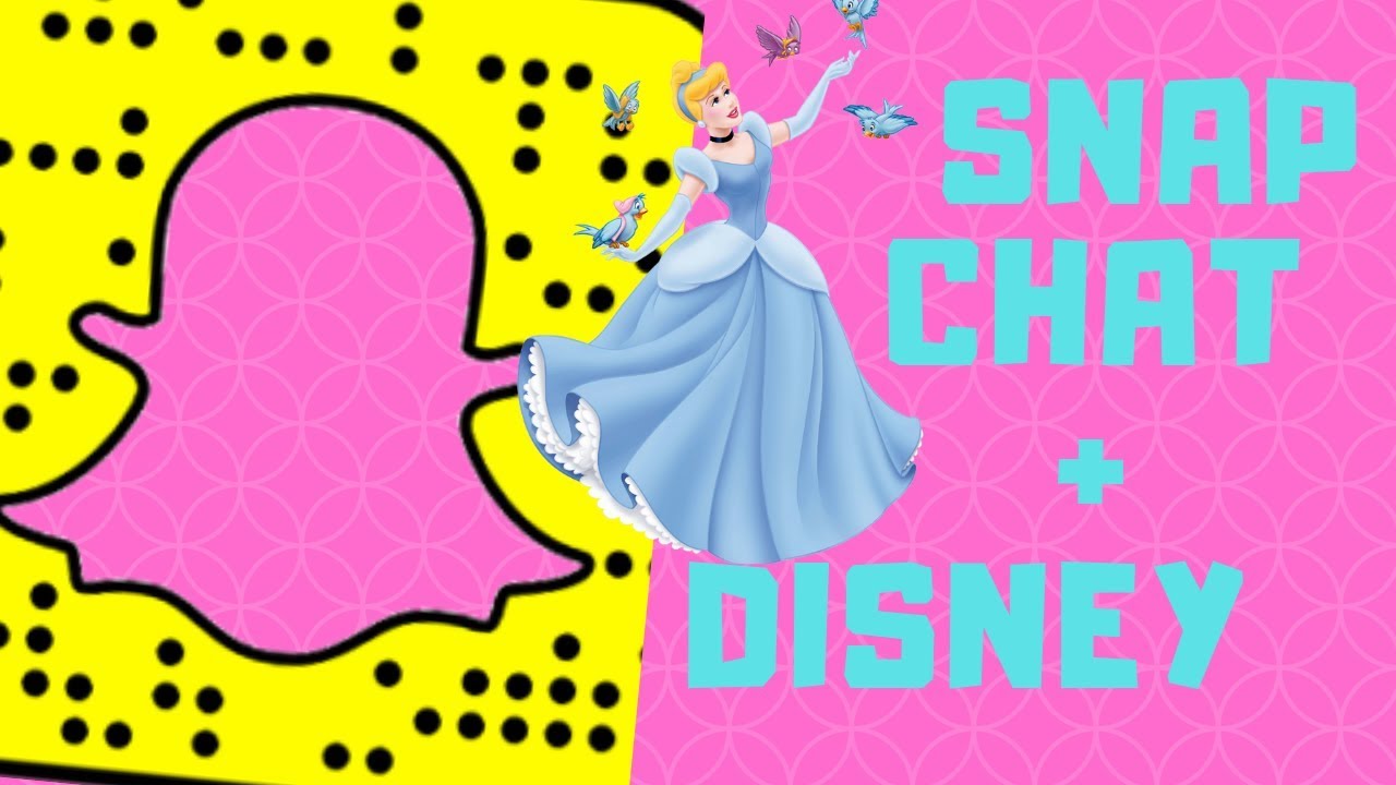 Disney Characters with the Puppy Snapchat Filter !