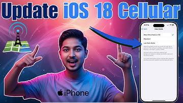 How To Update iPhone Using Cellular Data On iOS 18 - Simple Steps