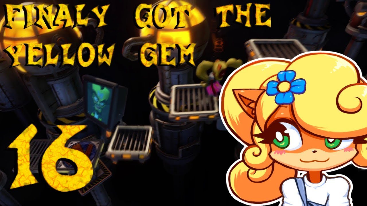 GOT THE YELLOW GEM Crash Bandicoot Coco Gameplay Walkthrough Part 16