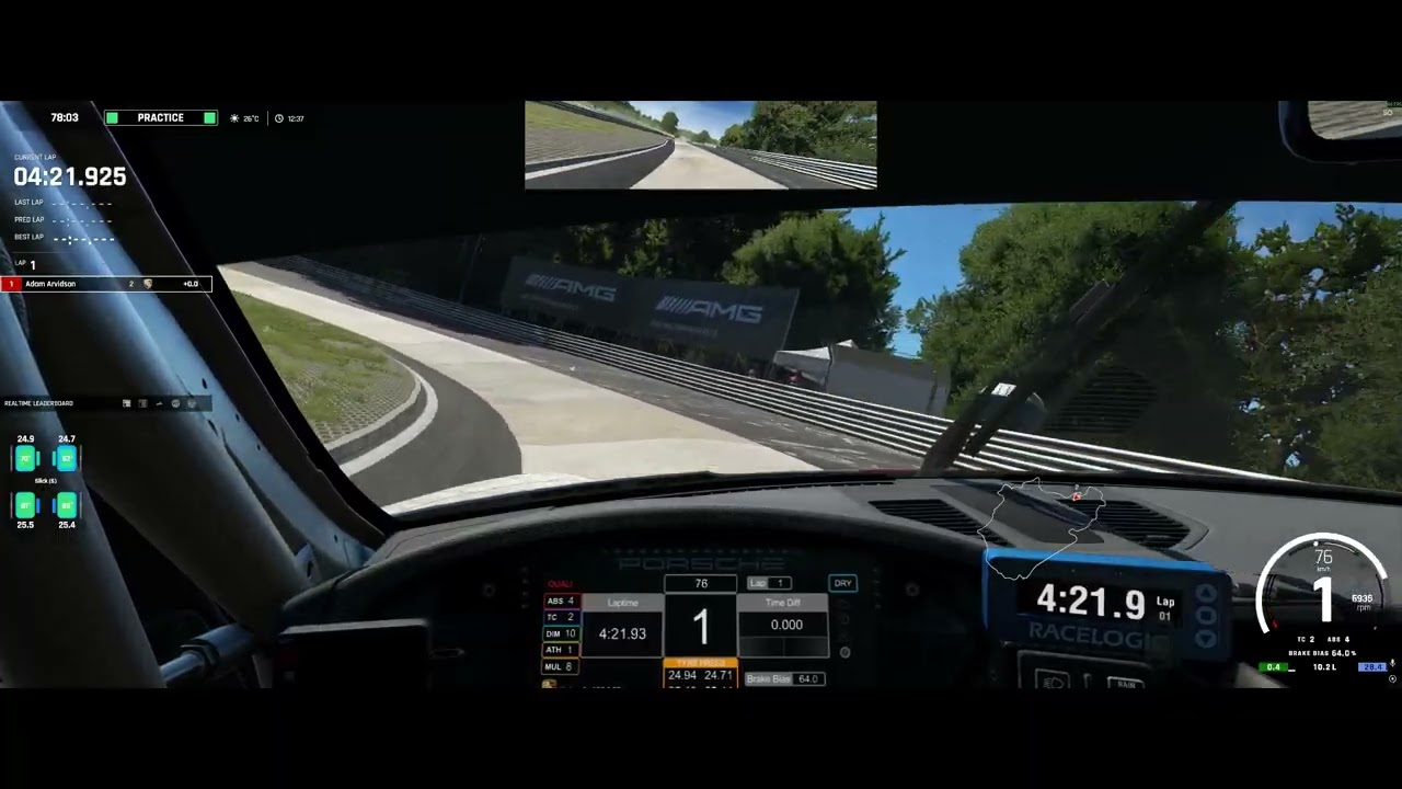 Nurburgring Nordschleife - Porsche 911 GT3 Cup 07:28.539