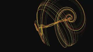 generative aizawa strange attractor 3d