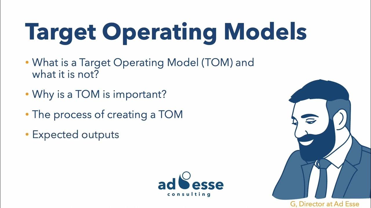 Organisation design - Target Operating Models - YouTube
