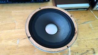 JBL D123 12 inch 12 16 Ohm Jim Lansing Guitar Tube Extended Range Speaker