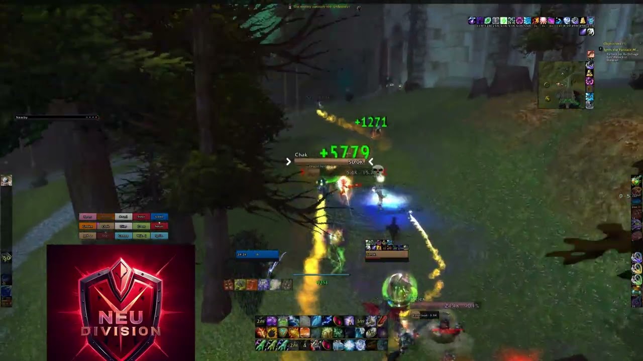 Neu Division - Defending Thunder Bluff & Undercity ( 15 vs 40 ) - WARMANE