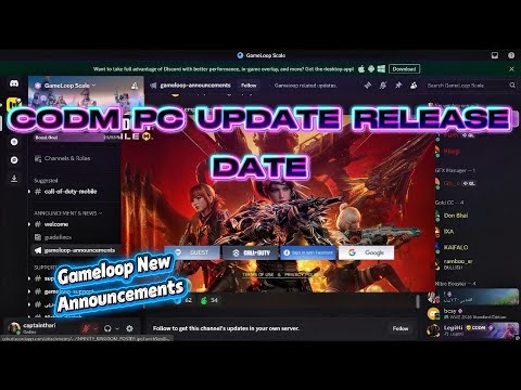Cod Update Release Notes COD Mobile PC Update Release Date And Gameloop New Announcements - YouTube