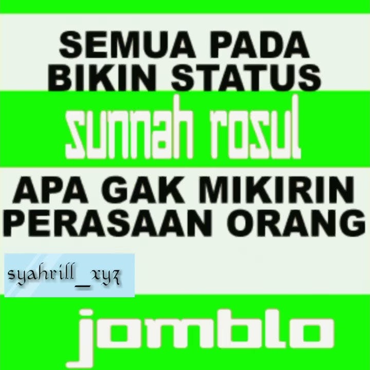 Story IG & WA : Malam jumat sunnah rosul