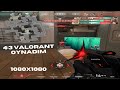 1080x1080 4:3 VALORANT OYNAMAK