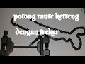 Potong rantai ketteng motor dengan treker | simogok chanel