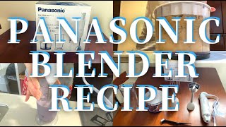 【review】ブレンダーレシピ🍽 | Panasonic ハンドブレンダーMX-S302 | キーマカレー🍛| ピーマン肉詰め🫑 | ブルーベリーほうれん草スムージー🫐🥬 | ガトーショコラ🍫