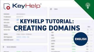 How to Manage and Add Domains and Subdomains | KeyHelp Tutorial English