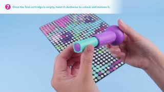 Stamp to Reveal - Satisfying Dot Art