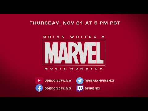 A Marvel Movie: A Drunk Movie Pitch