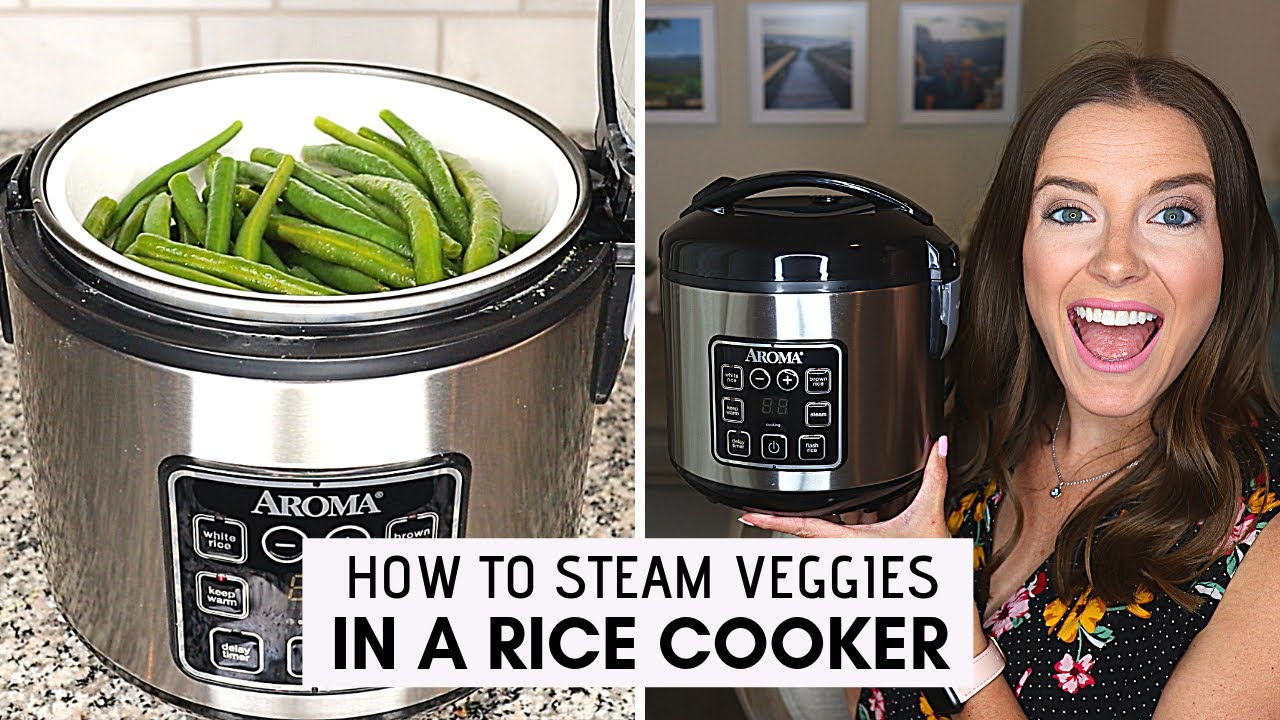 How to Steam Vegetables in the Aroma Rice Cooker and Vegetable Steamer 