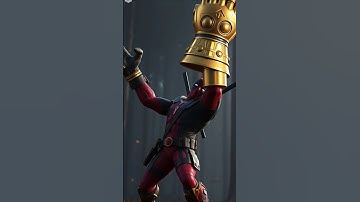 Deadpool vs Thanos. #viralvideo #makeitviral #makeitreal #deadpoolandthanos