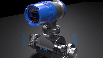 Food Grade Tri-Clamp Sanitary Electromagnetic Flow Meter