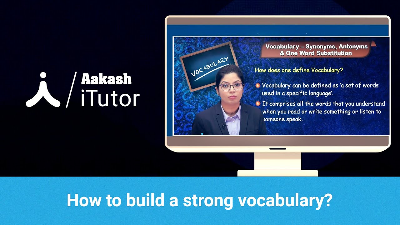 How to build a strong Vocabulary? - English video lecture for class 9 ...
