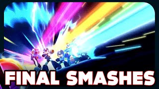 Super Smash Bros. for 3DS \& Wii U - ALL FINAL SMASHES - Smash Bros. 4 – Aaronitmar