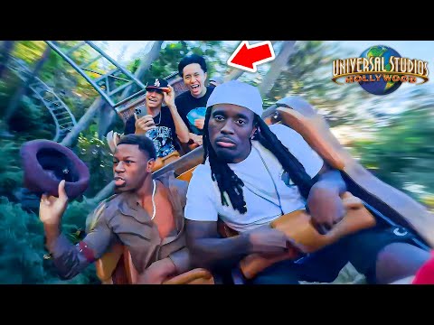 Kai Cenat Took Us To Universal Studios For The First Time!
