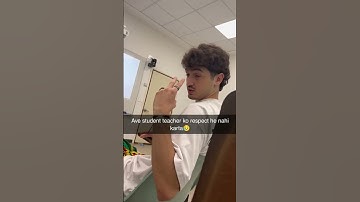 Yeh ladke teacher ko respect nehi karte 😨😒 #teacher #codergirl #ai #easycoding