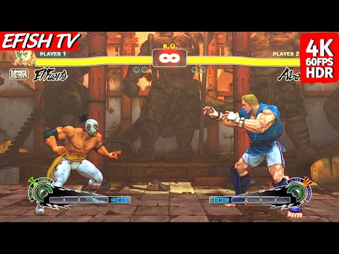 El Fuerte vs Abel (Hardest AI) - Ultra Street Fighter IV | PS5 4K 60FPS