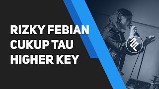 Rizky Febian - Cukup Tau Piano Karaoke Instrumental / Higher Key / Lirik
