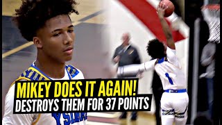 Mikey Williams DOMINATES Poor Defenders w\/ 37 POINTS!! He's Averaging 41 Points Per Game!!