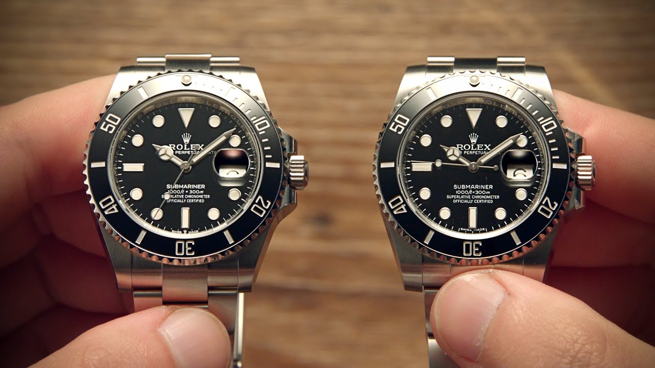 New Rolex Submariner 126610LN vs 116610LN - Watch Comparison