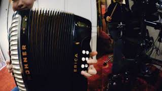 Isaac et Nora - Sweet Dreams (Eurythmics cover) - diatonic accordion