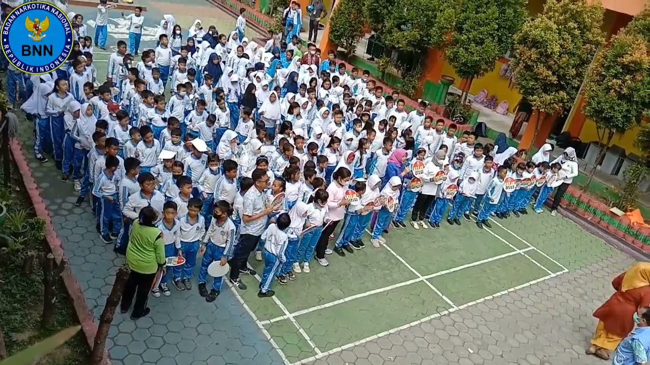 Wujudkan SDN 84 Kendari Bersinar Melalui Mars BNN