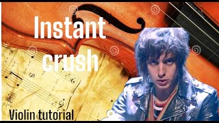 Daft Punk - Instant Crush [violin tutorial]