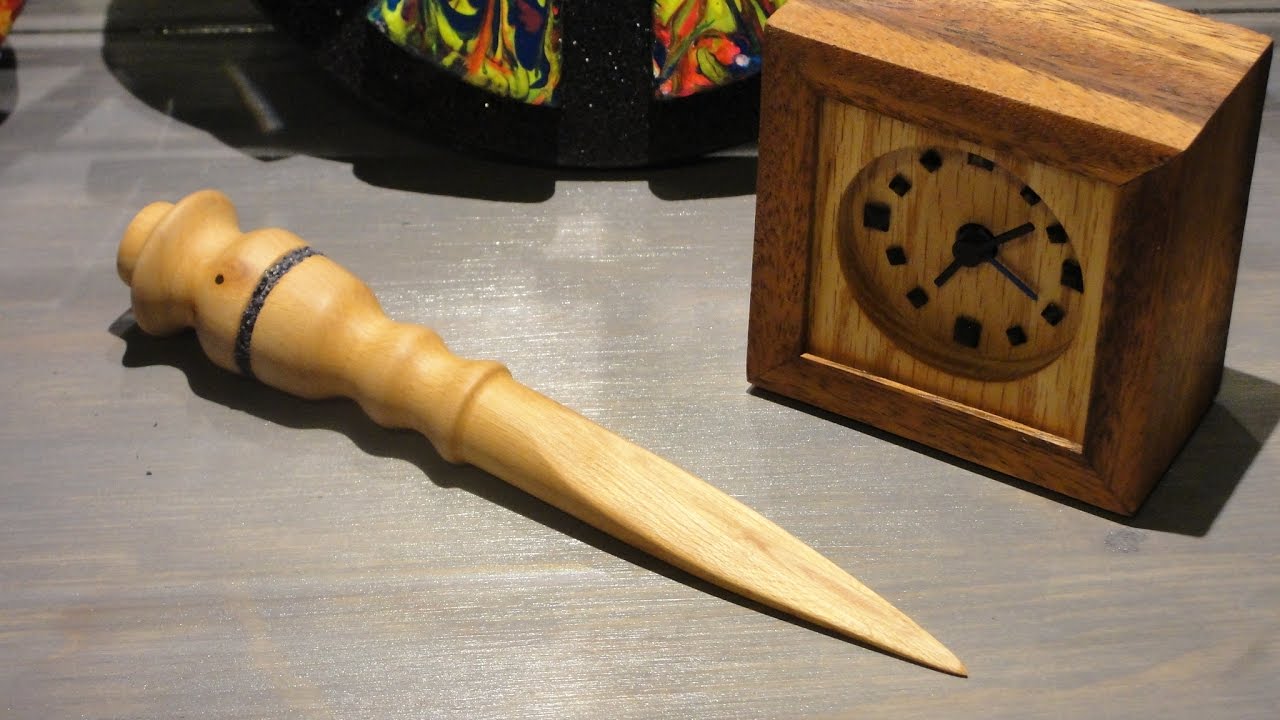 Letter Opener from a tree 2017 Challenge Tree