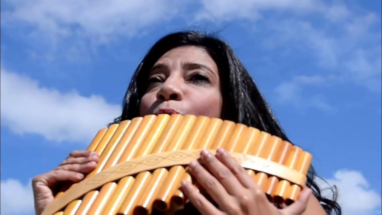 the only female pan flute player in middle east dancing pan flutist