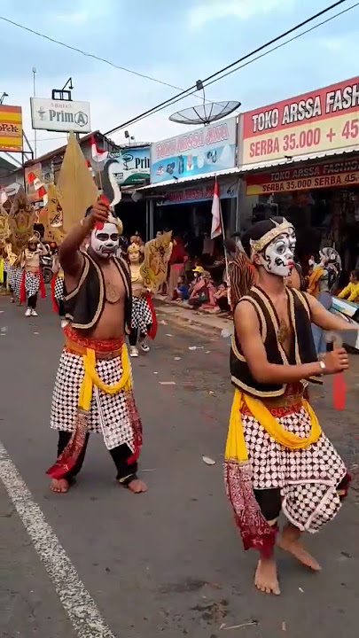 Download lagu arak-arakan wayang punokawan | KARNAVAL SALAMAN 2023 #shorts #carnival