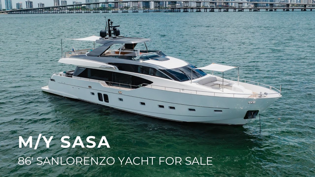 Sasa Yacht for Sale | 86 Sanlorenzo Yachts Miami, FL | Denison