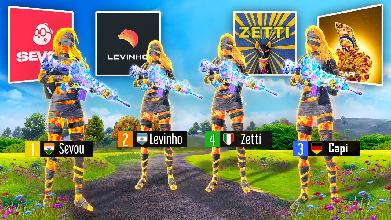 INFERNO MUMMY ПОЛНЫЙ ОТРЯД 😍🔥 BGMI PUBG MOBILE