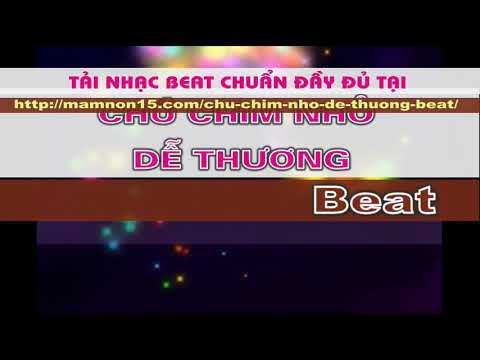 Chú chim nhỏ dễ thương beat