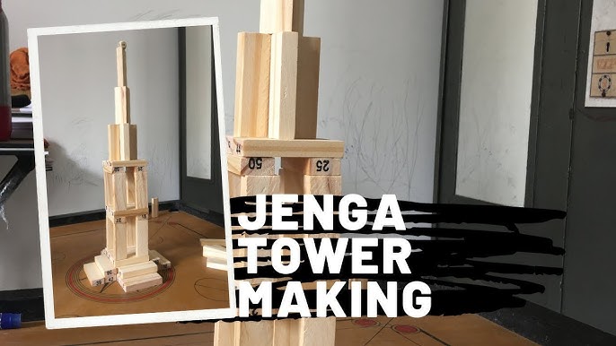 How To Play Jenga in Hindi, Wooden blocks game, Tumbling Tower