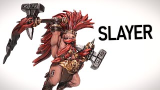 Painting a Dwarf SLAYER (Warhammer AoS / Old World)
