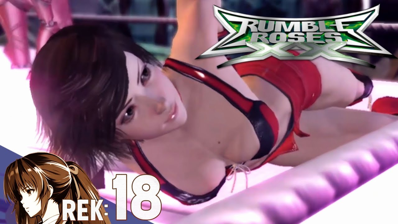 Rumble Roses XX - Reiko (Lose) vs Lady X (Tag) - ランブルローズ 