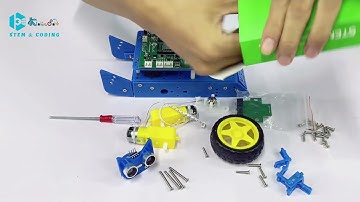 Hướng dẫn lắp ráp KCbot Ino2 phần 1| HỌC VIỆN KIDSCODE STEM