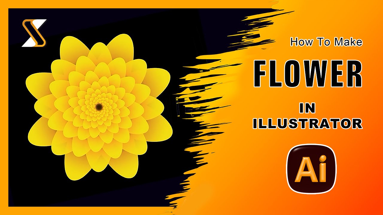 Adobe Illustrator Flower Design for Beginners