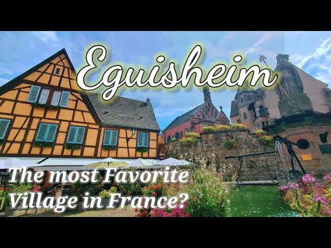 Eguisheim Village Alsace Region Walking Tour