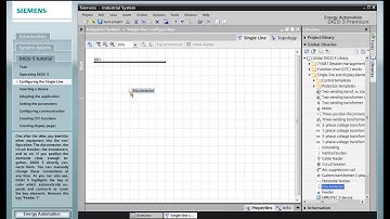 DIGSI 5 Tutorial - Part 3 of 9_ Configuring the Single line