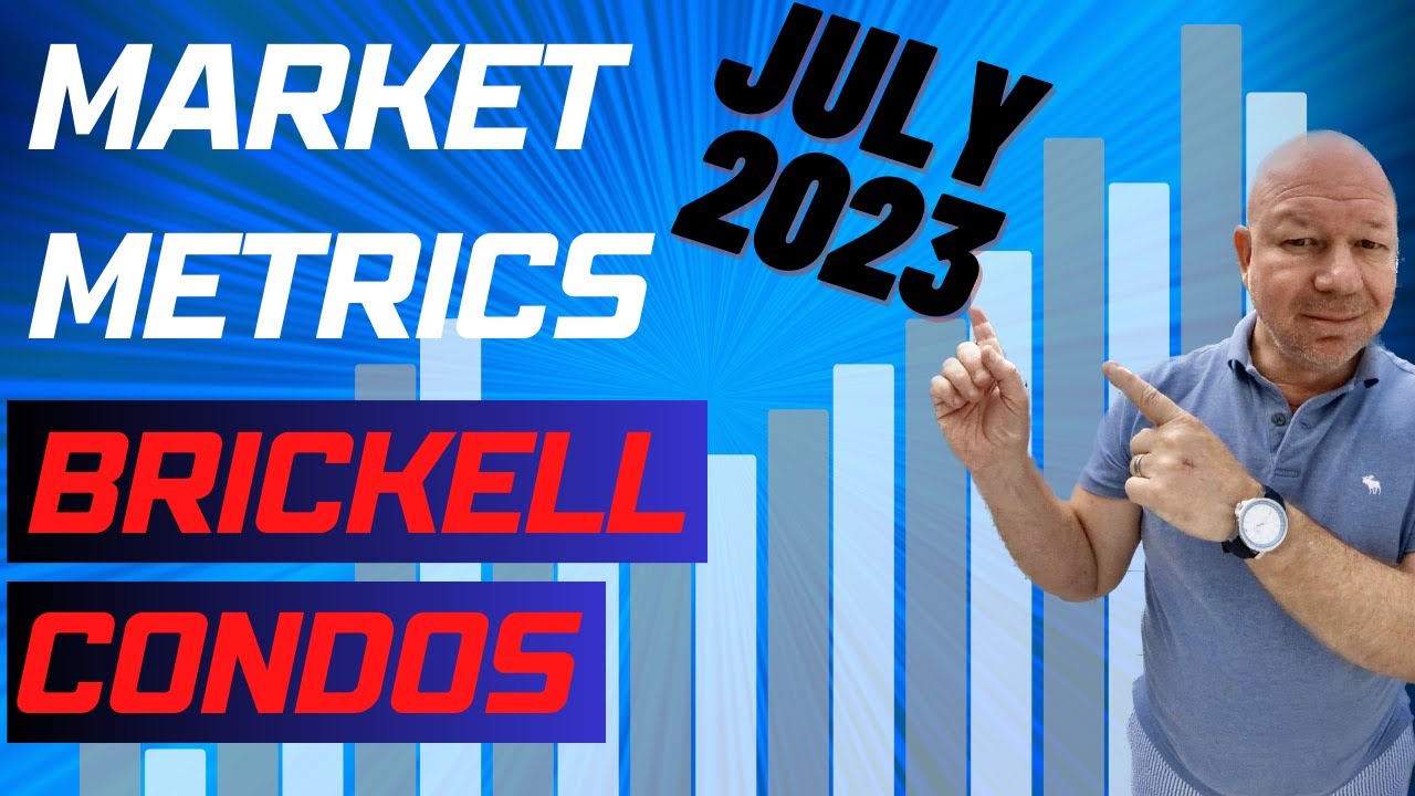 How did the Brickell condo market do in July 23 ?