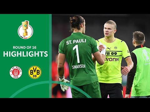 Home Win Against BVB! | FC St. Pauli Vs. Borussia Dortmund 2-1 | Highlights | DFB-Pokal Achtelfinale