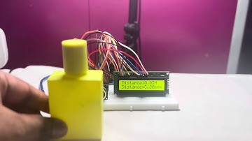 Distance Measuring By Using UltraSonic Sensor & Arduino UNO - Full Video Coming Soon