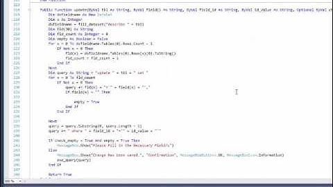 Add, Edit, Delete, Search in VB net