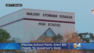 Florida School Panic Alert Bill, Alyssas Law, Heads To Governors Desk